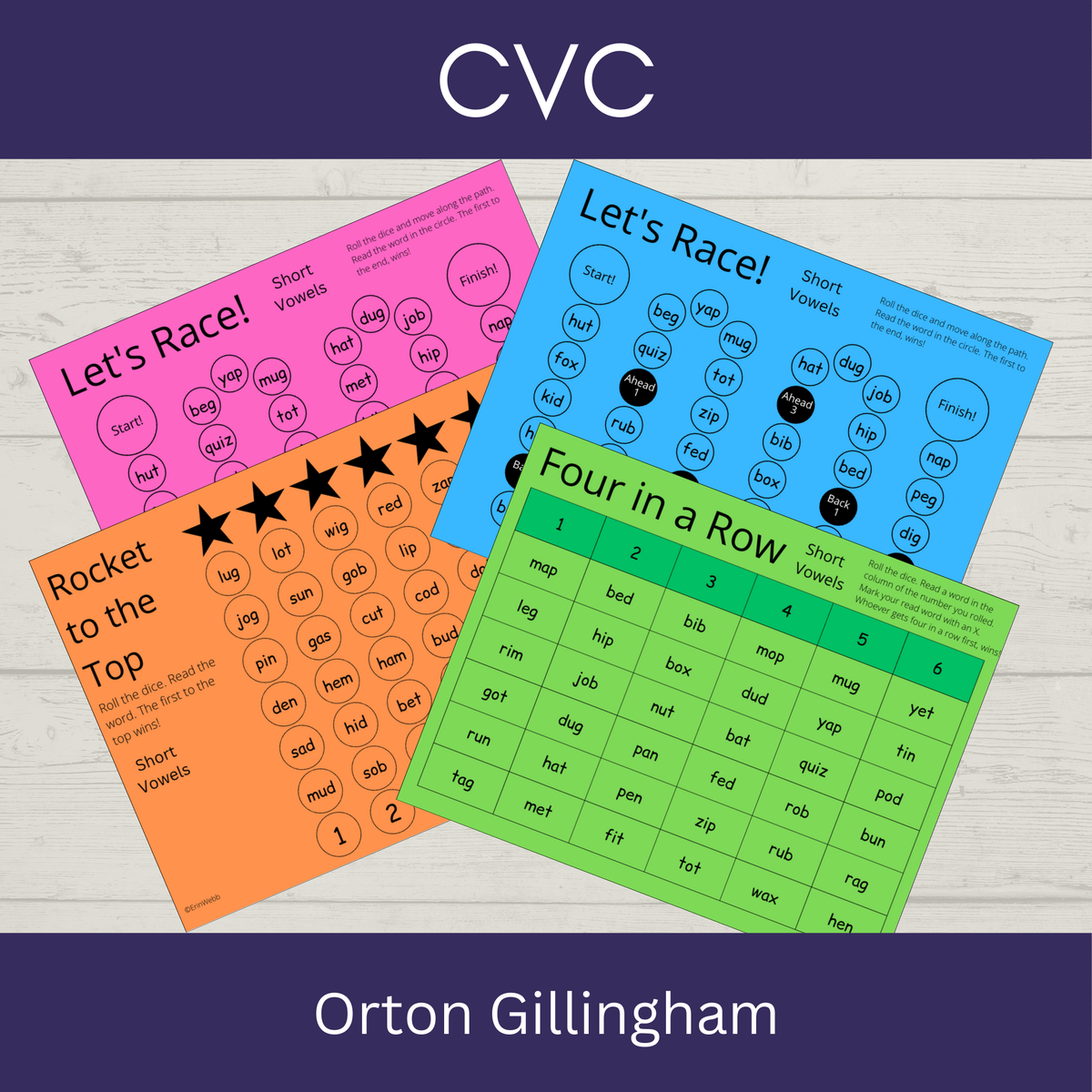 CVC - Games and Activities